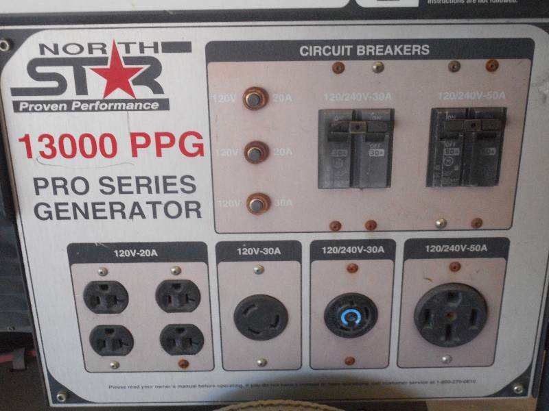 North Star Pro-Series 13000PPG Generator
