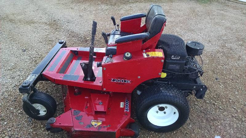 Zero turn mower with best sale joystick control