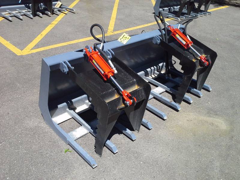 72 Double Grappler Bucket (Skid Steer Attachment)