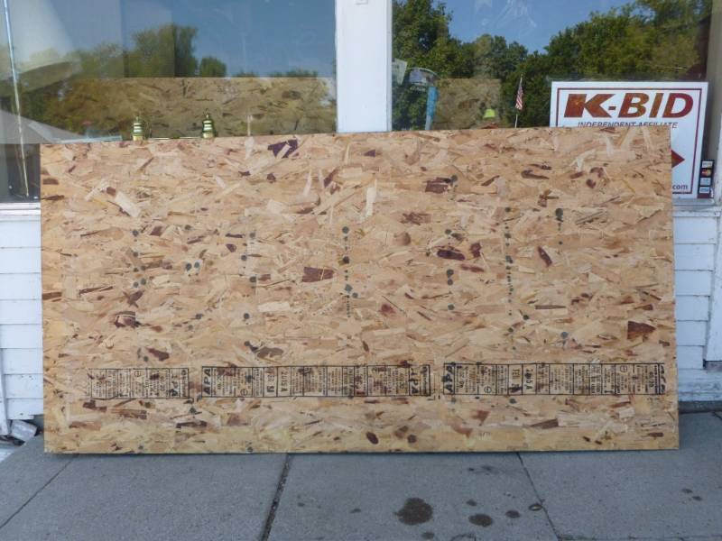 New Sheets Of OSB