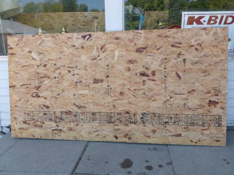 New Sheets Of OSB