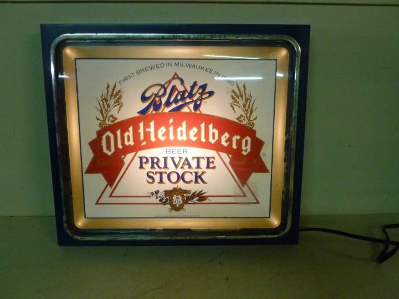 Blatz Beer Light Up