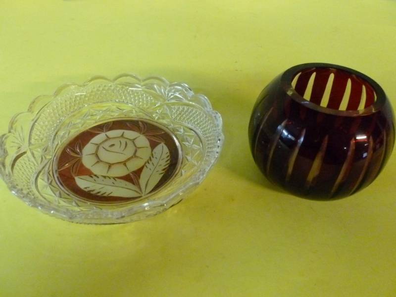 Ruby Red Glass