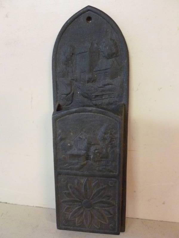 Cast Iron Match Pocket