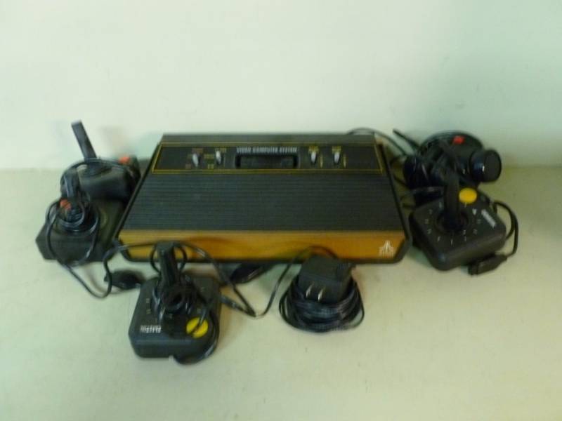 Vintage Atari Game Console