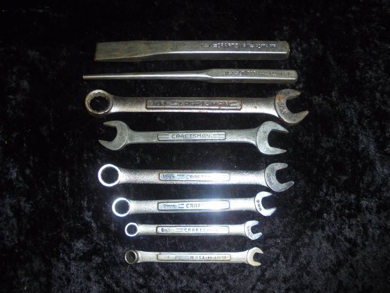 Craftsman Asst Wrenches, Chisel & Punch