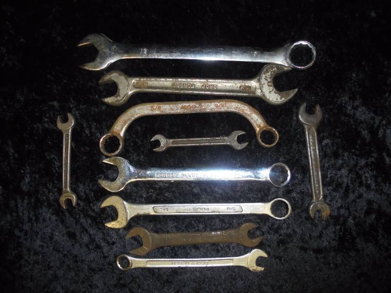 Assorted Size Wrenches