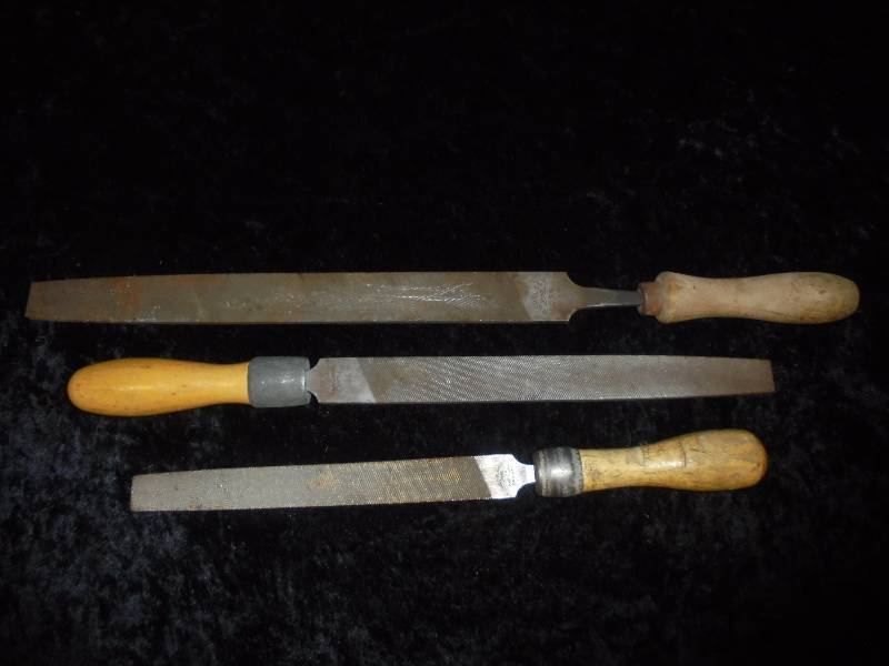 Set of 3 Nicholson Large Files with Handles