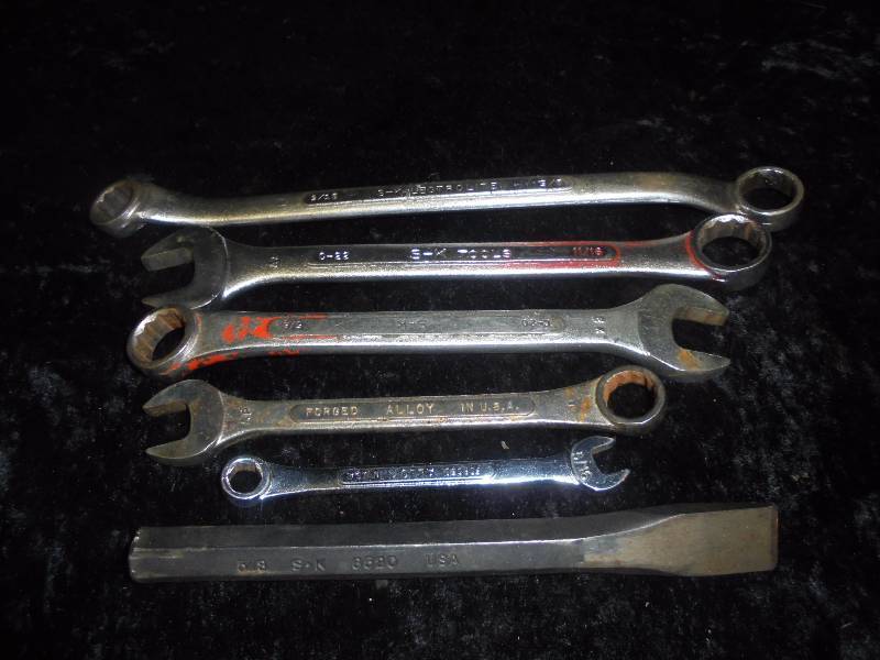 S-K Box End Wrenches & Chisel