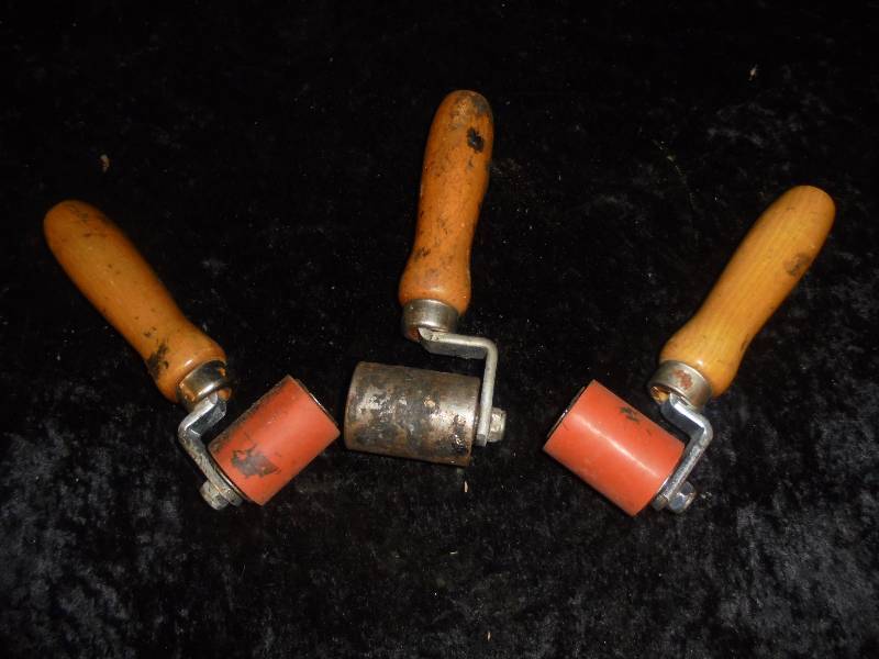 Lot of 3 Rollers
