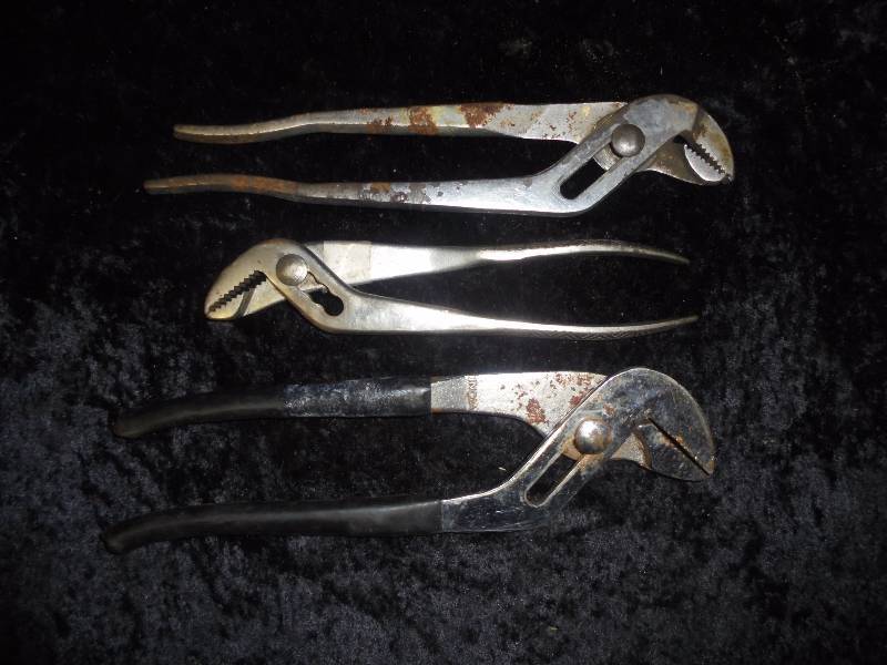 Lot of 3 Channelocks
