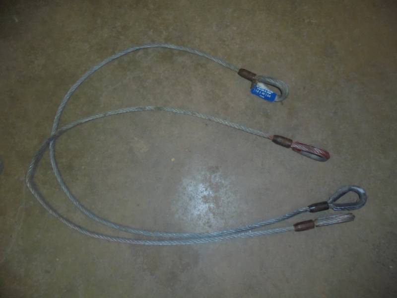 2-5ft Double End Heavy Duty Cables