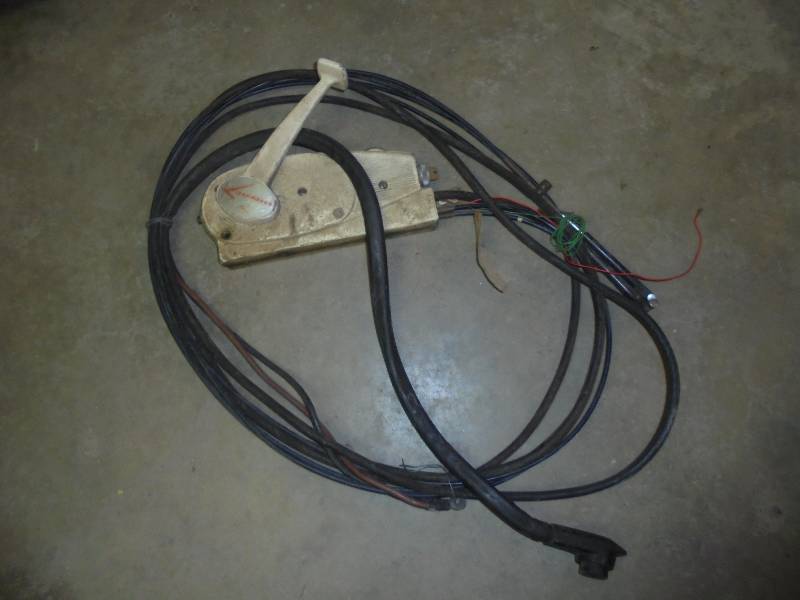 Vintage Mercury Keikenhaufer Controls, Cables, Key