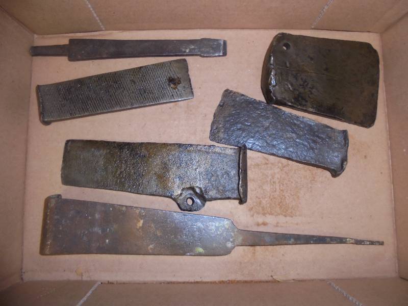Vintage Handforged Wedges & Tools