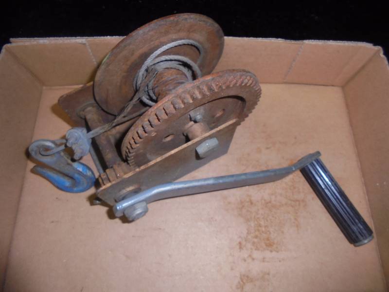 Boat Winch With Cable