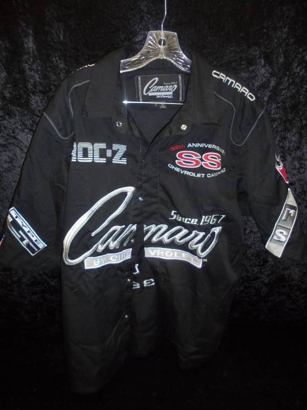 Chevy Camero Pit Shirt, Like New, Size L