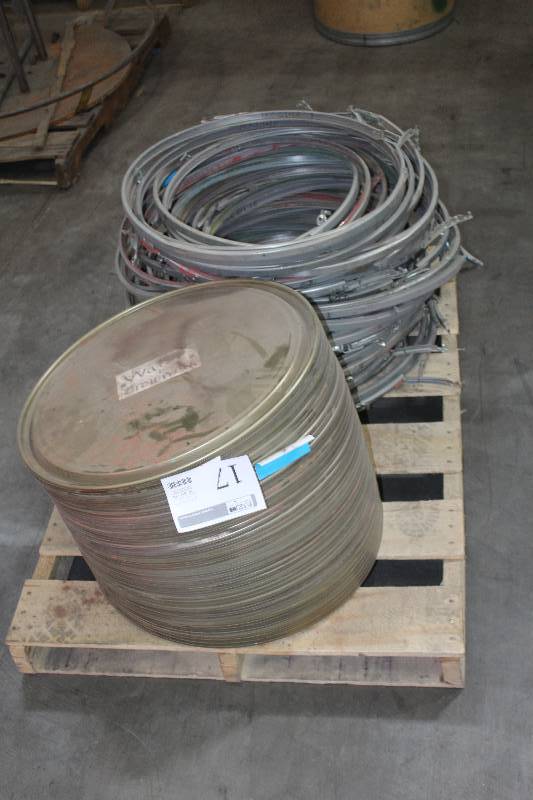 Pallet Lot Including Lids and Sealable Rings for 18�x18�x6� Kraft Barrels