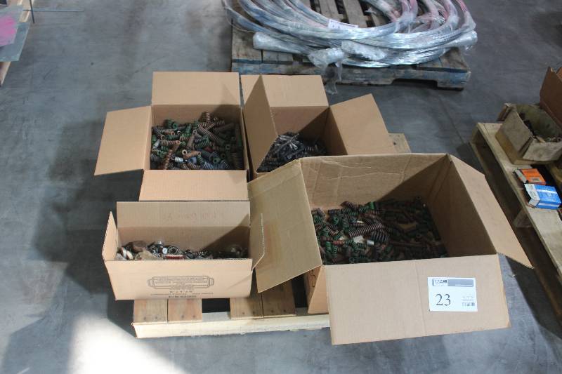 Pallet Lot Including (Approximately 500) Misc Springs, Misc. Bearings
