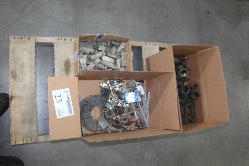 Pallet Lot Including Misc. Plumbing Pipes, Delron Blocks, Air Fittings