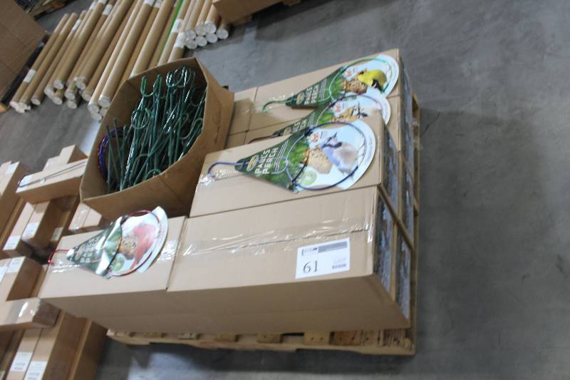Lot of (11) Boxes of Glamos Wire Products Paul�s Perch Bird Feeders