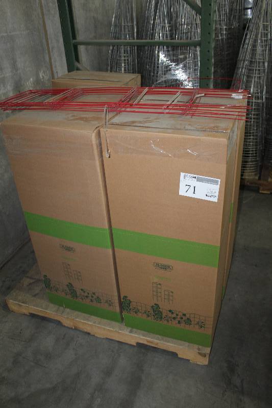 Lot of (54) 12�x42� Square Support Color Combo Blazin Gemz Collection Gardeners Squares