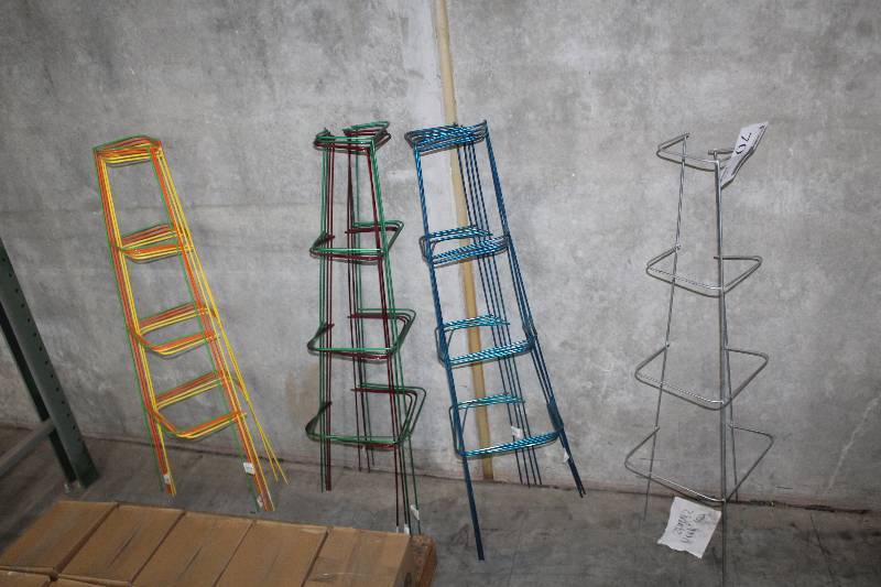 Lot of (14) Diamond Cages for Plants