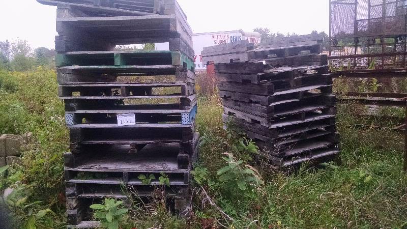 Lot of (30) Misc. Pallets