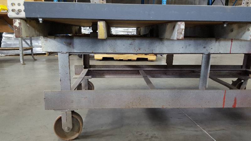 Heavy Duty Steel industrial shop Table 66x48 12x27