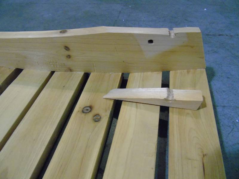 Adirondack Footrest