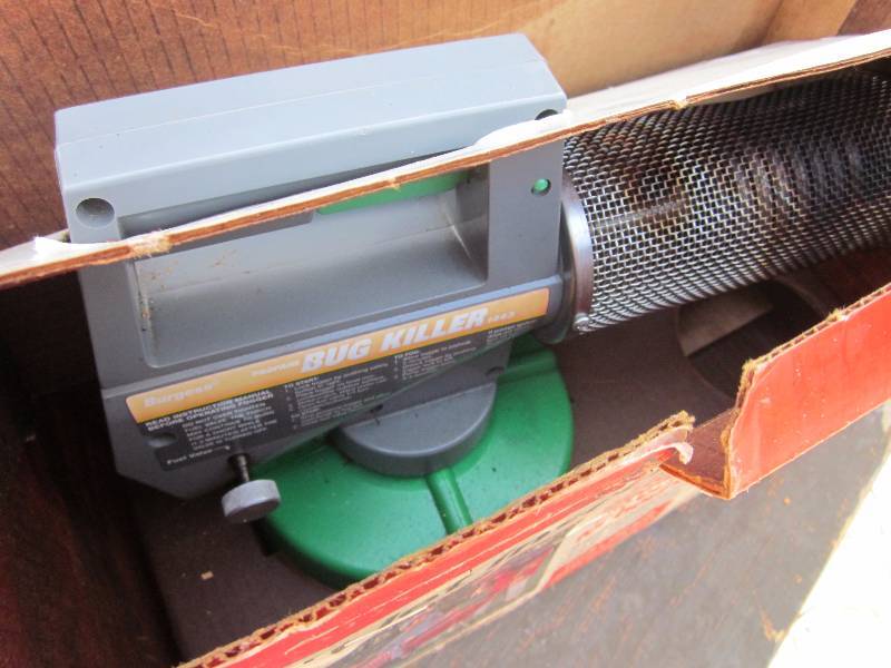 Propane Bug Killer & Wood Storage Box