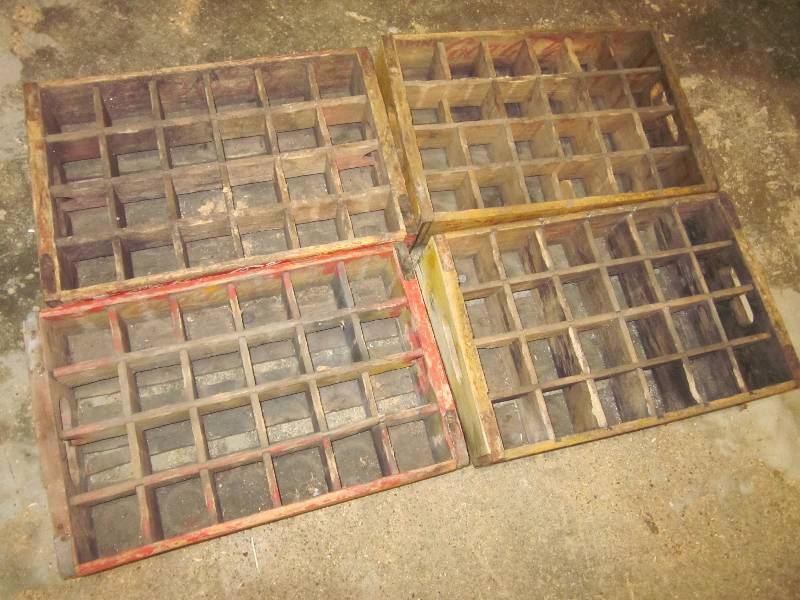 4 Coke Crates