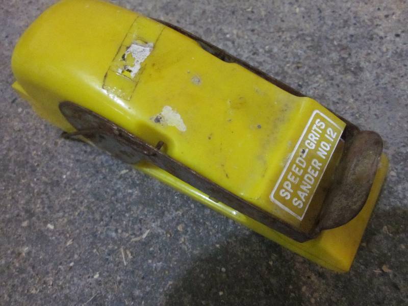 Lincoln Logs, Tin, Pan & Lid, Sanding Block