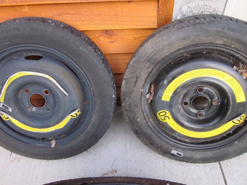 Tires and wheels