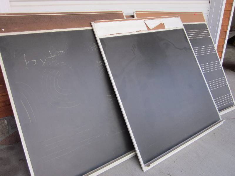 3 Chalkboards