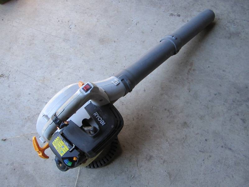 Ryobi gas power leaf blower...