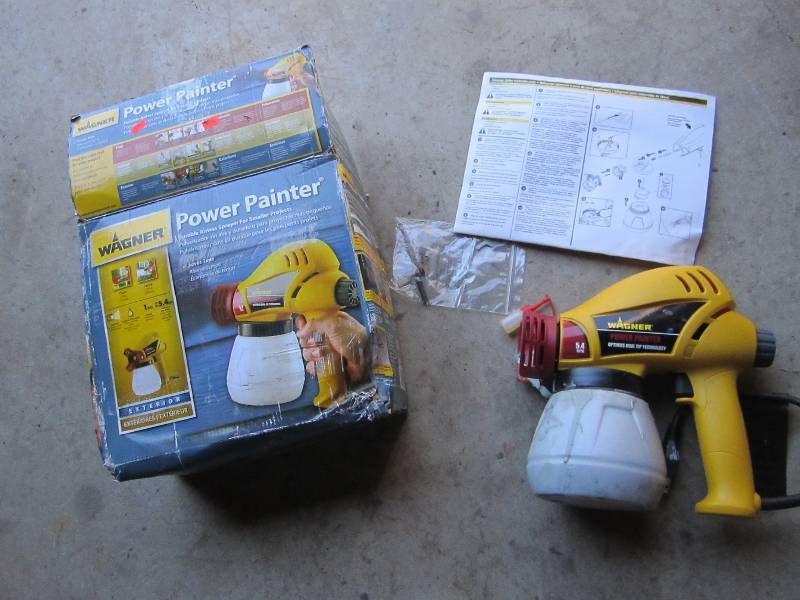 Wagner power painter, works...