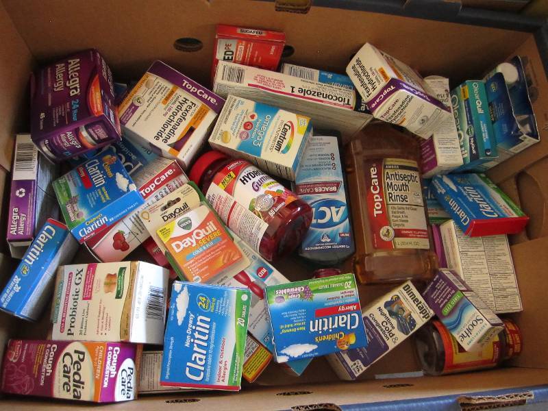 Lot of assorted health and medicine...