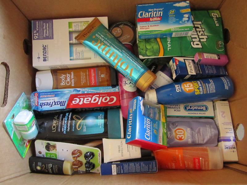 Lot of healthcare items...