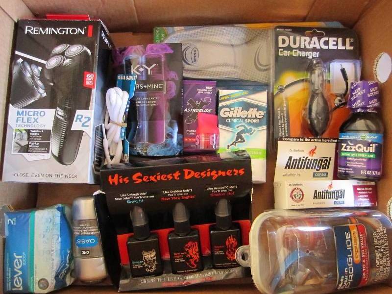 Lot of mens products...