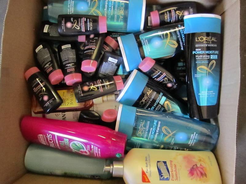 Lot of health andbeauty products...