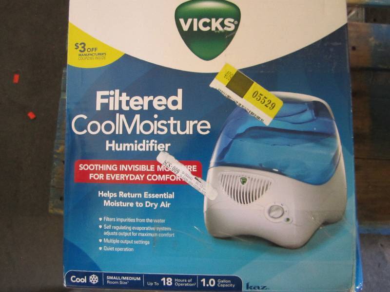 Vicks 1 gallon humidifier...