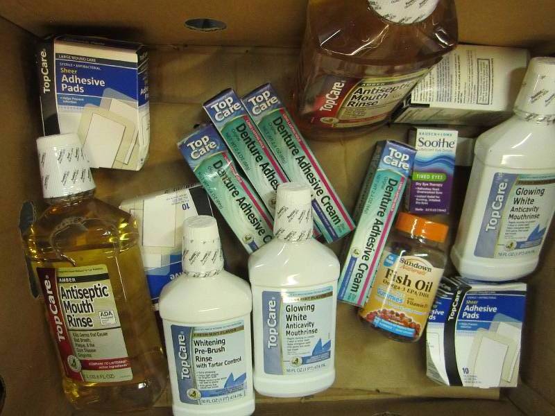 Lot of oral ahd health care product...