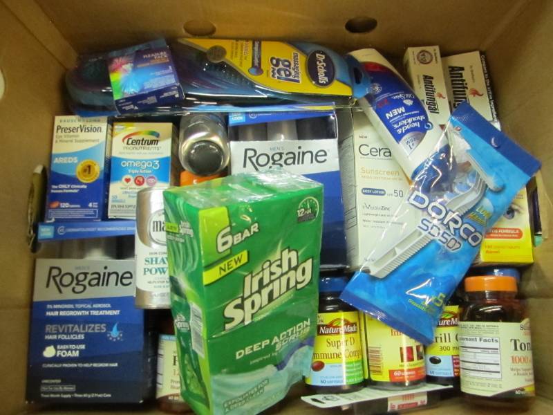 Lot of health products...