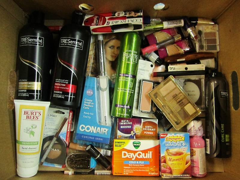 Lot of health and beauty and cosmet...