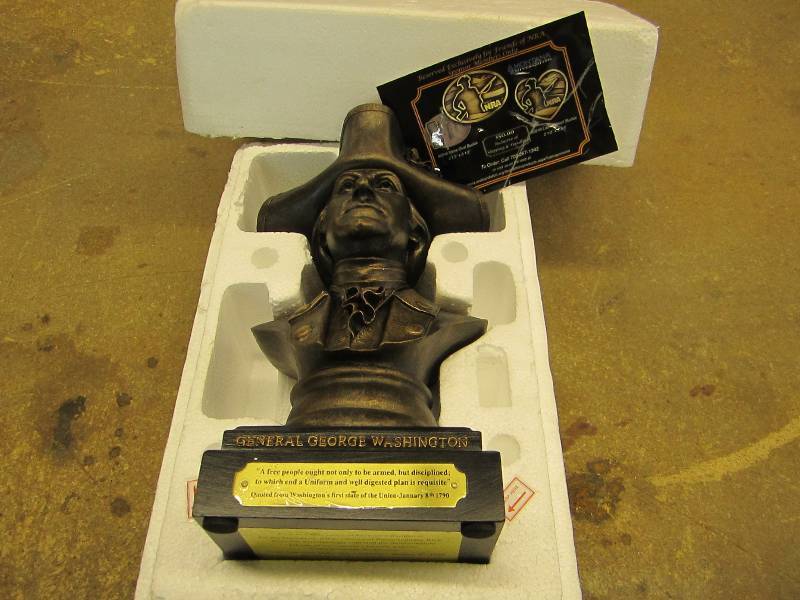 NRA edition George Washington bust...