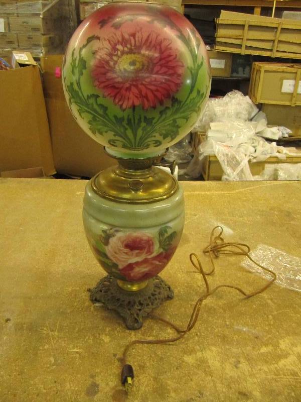 Antique electric lamp...