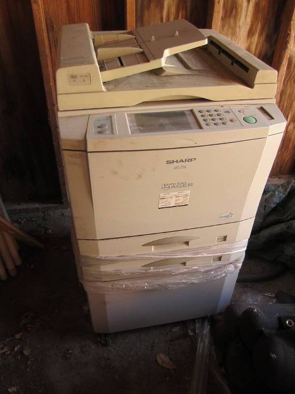 Sharp AR-286 copier, has been in st...