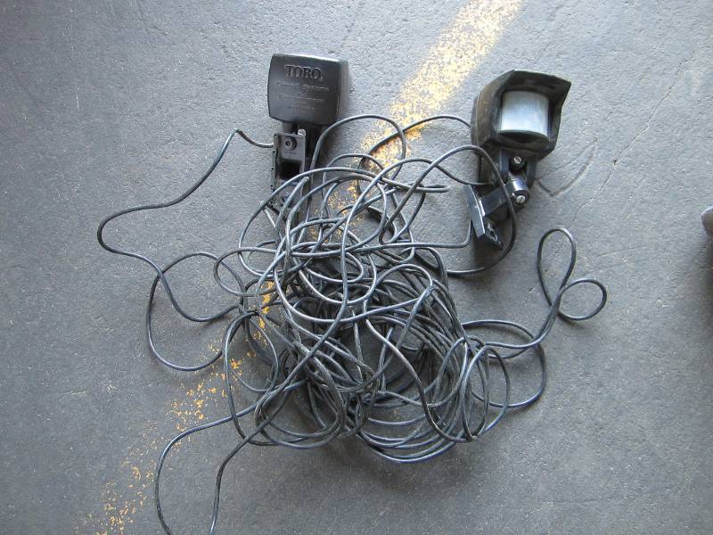 2 Toro infrared motion detectors...