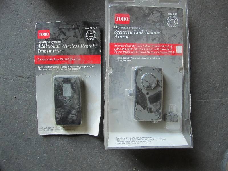 Toro security link indoor alarm wit...
