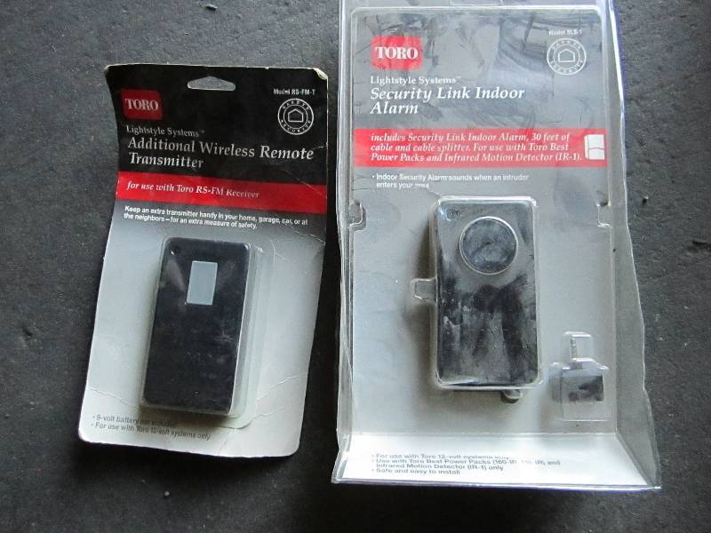 Toro security link indoor alarm wit...